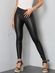 Black Pleather Leggings