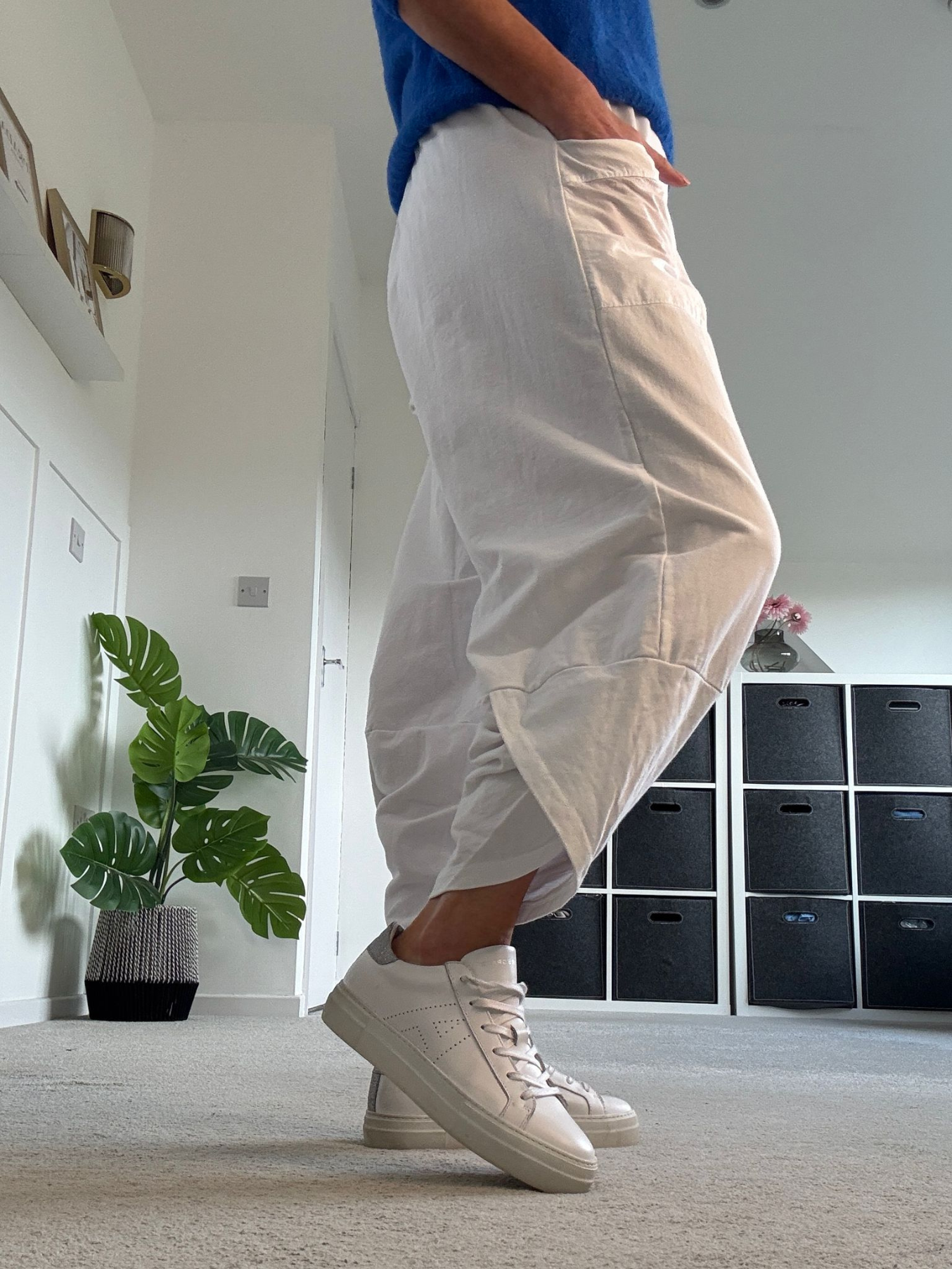 Khaki Leopard Slim Barrel Cargo Joggers
