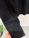 Black Glitter Jumper