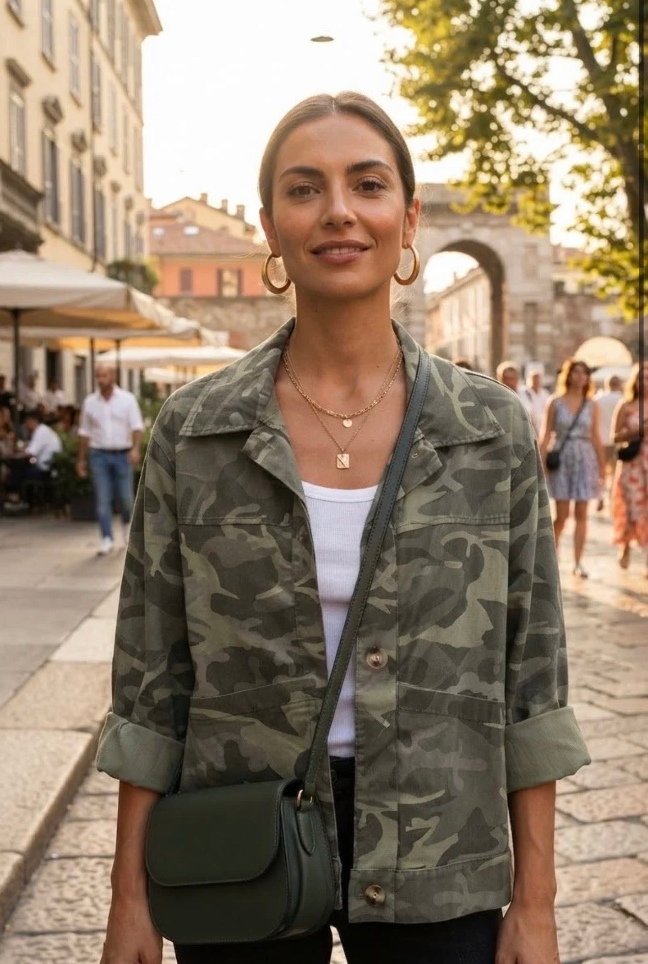 Camoflauge Lightweight Jacket