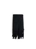 Black Super Soft Chunky Scarf