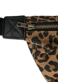 Leopard Print Large Sling Bag