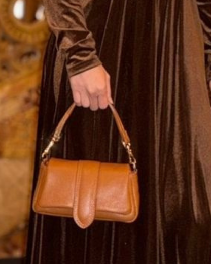 Plum Shoulder Cross Body Mini Bag