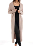 Cornflower Blue Soft Long Cardigan