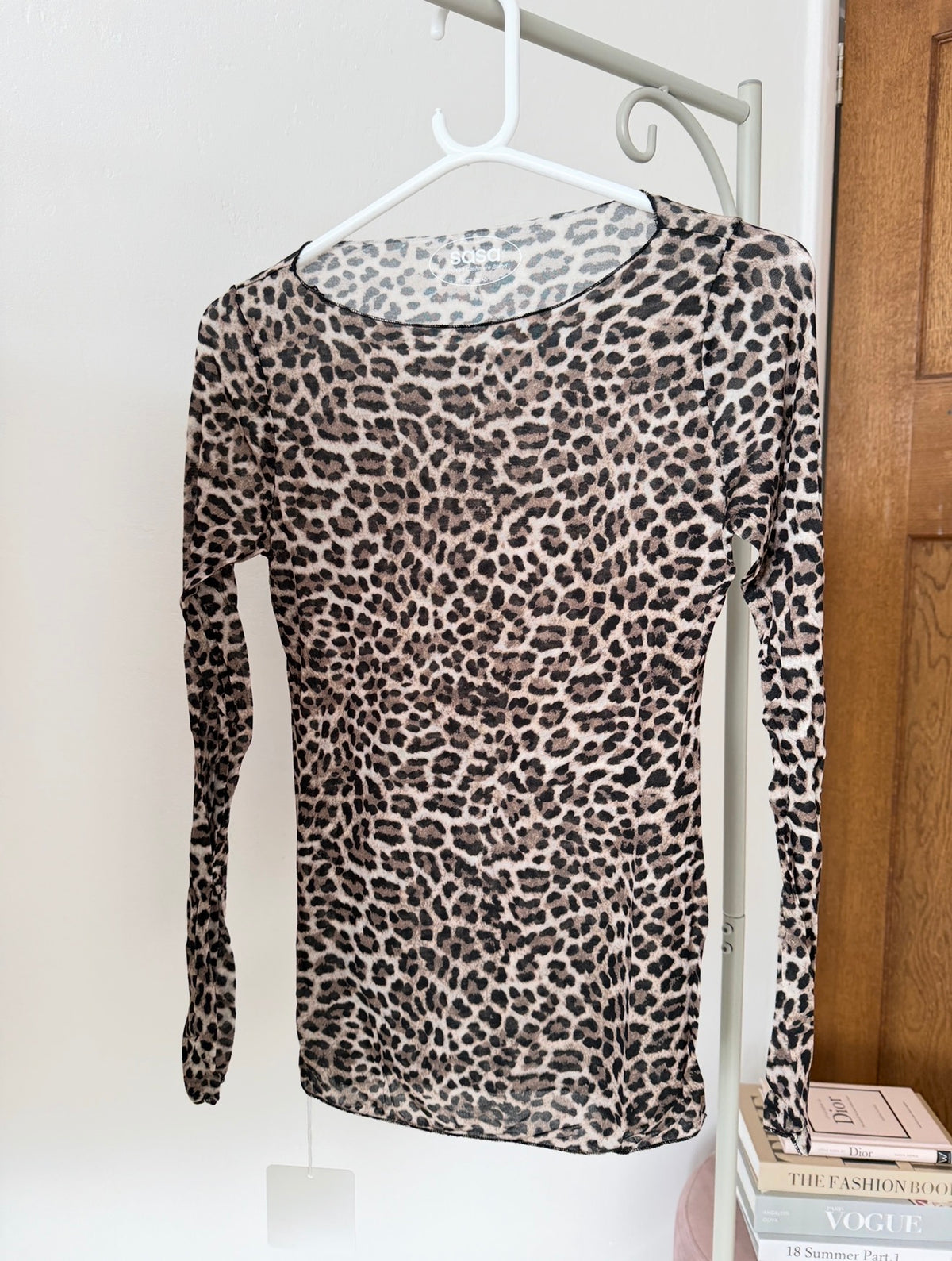 Leopard Cashmere Blend Layering Top | 9 Colours