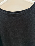 Black Glitter Jumper