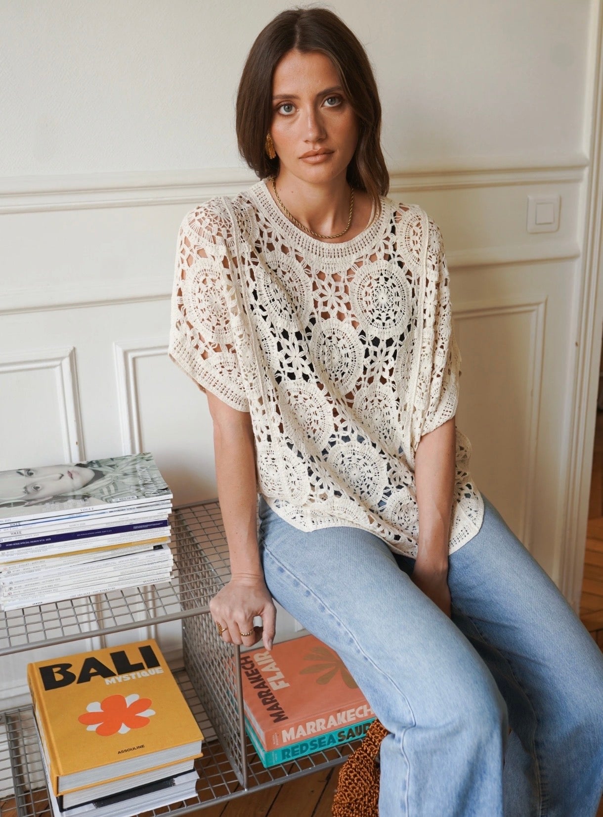 Boho Crochet Top