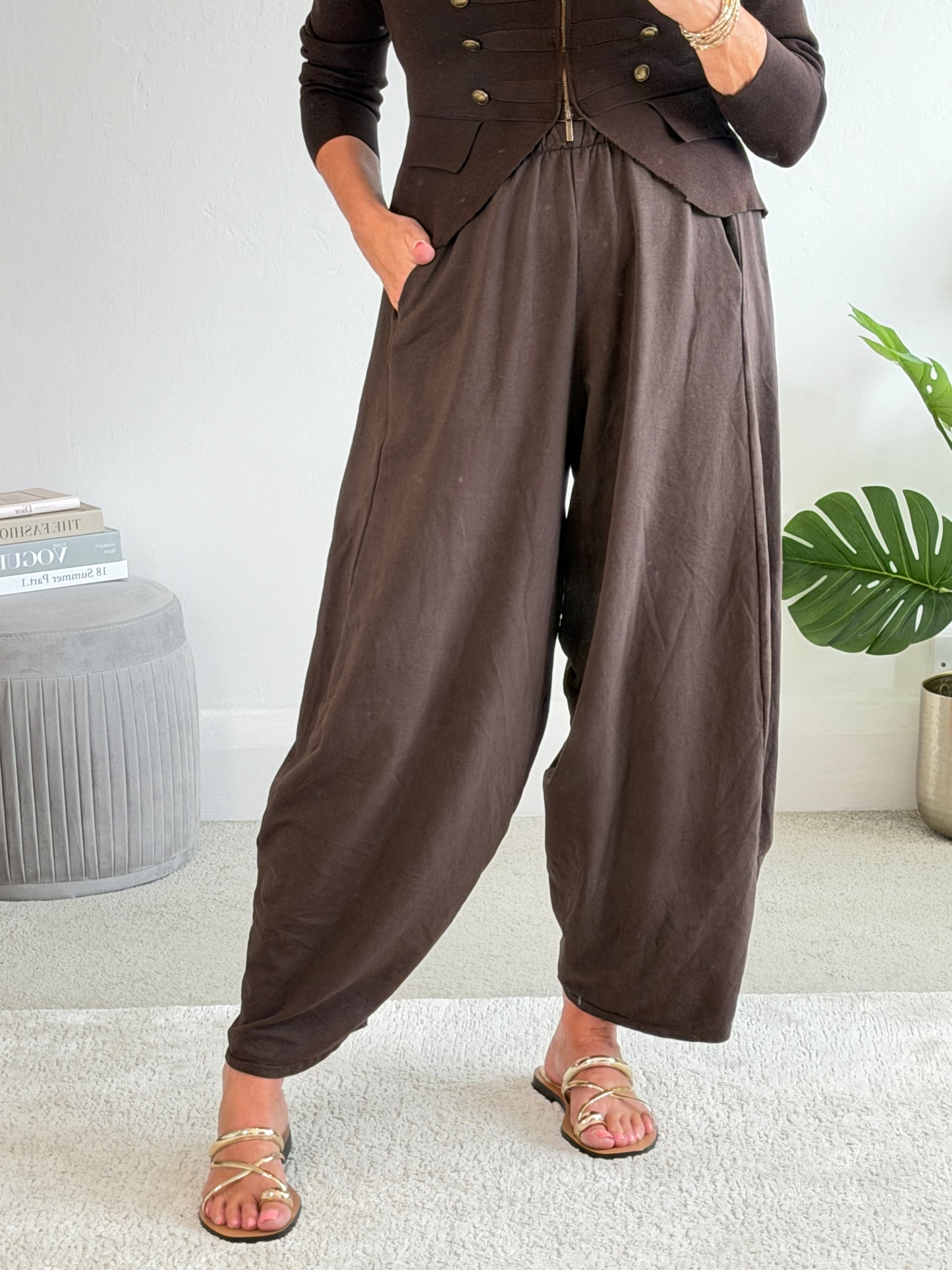 Chocolate Barrel Relaxed Fit Joggers