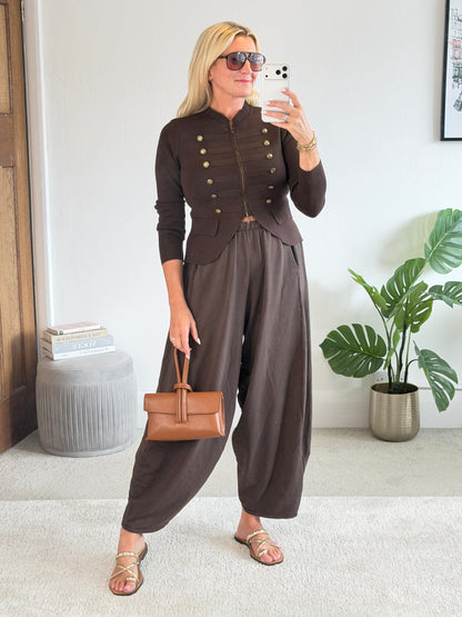 Chocolate Barrel Relaxed Fit Joggers