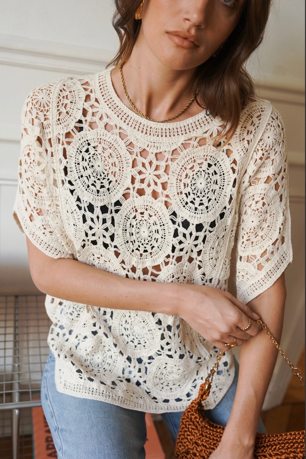 Boho Crochet Top
