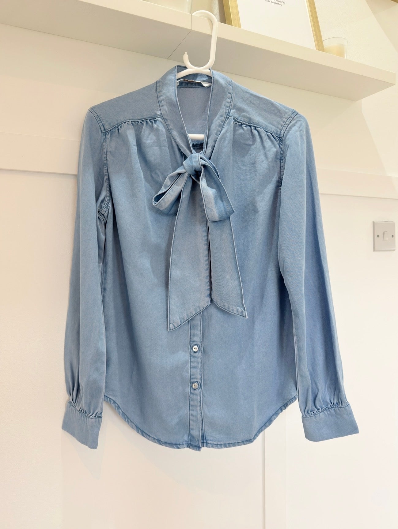 Light Blue Charleen Tencel Blouse