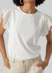 Snow White Broderie Anglaise Top