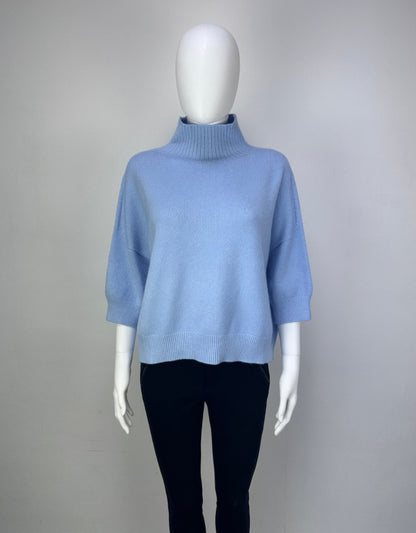 Latte Turtleneck 3/4 Sleeve Jumper