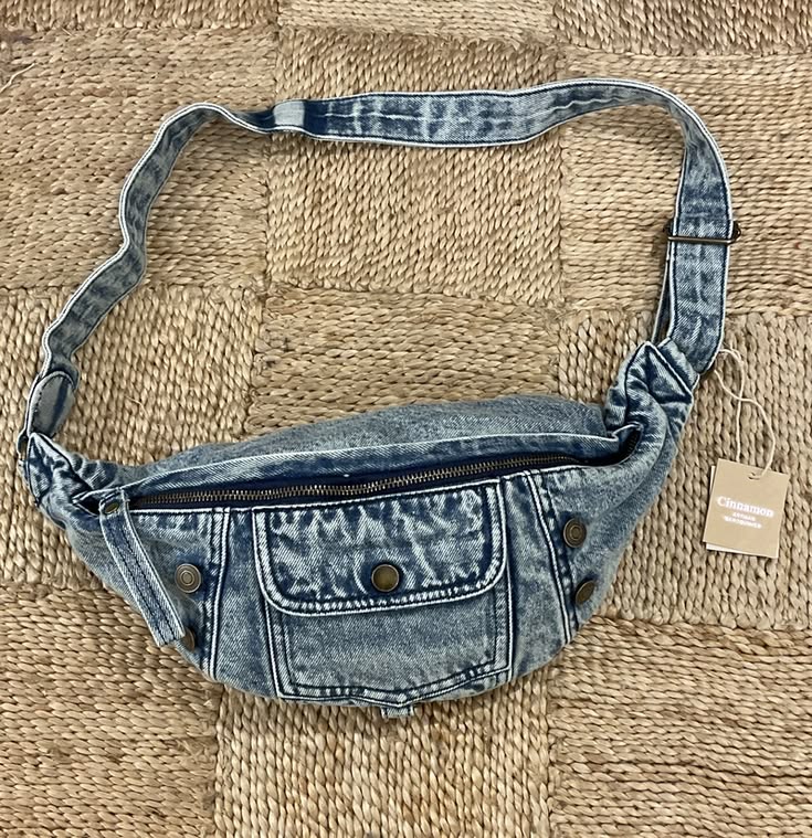City Blue Denim Bum Bag