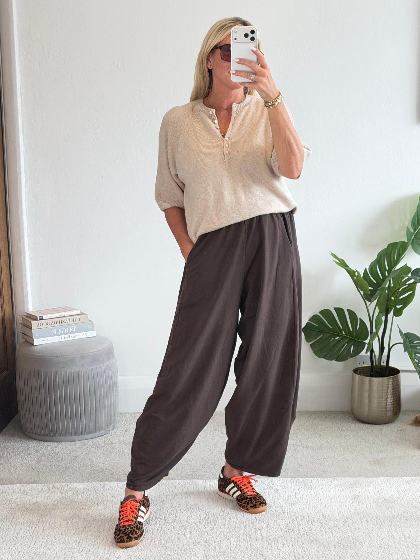 Chocolate Barrel Relaxed Fit Joggers