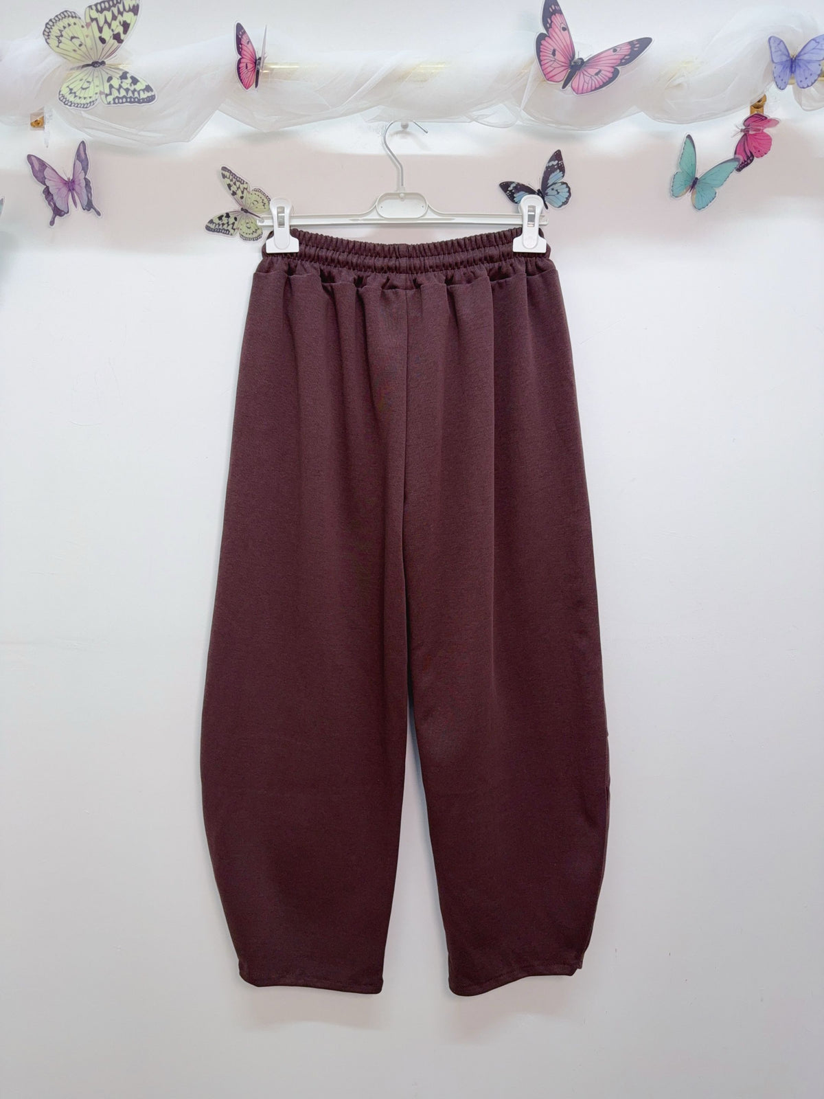 Black Barrel Joggers
