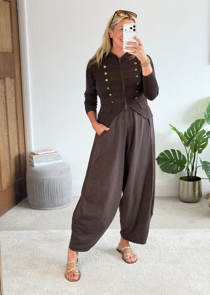 Chocolate Barrel Relaxed Fit Joggers