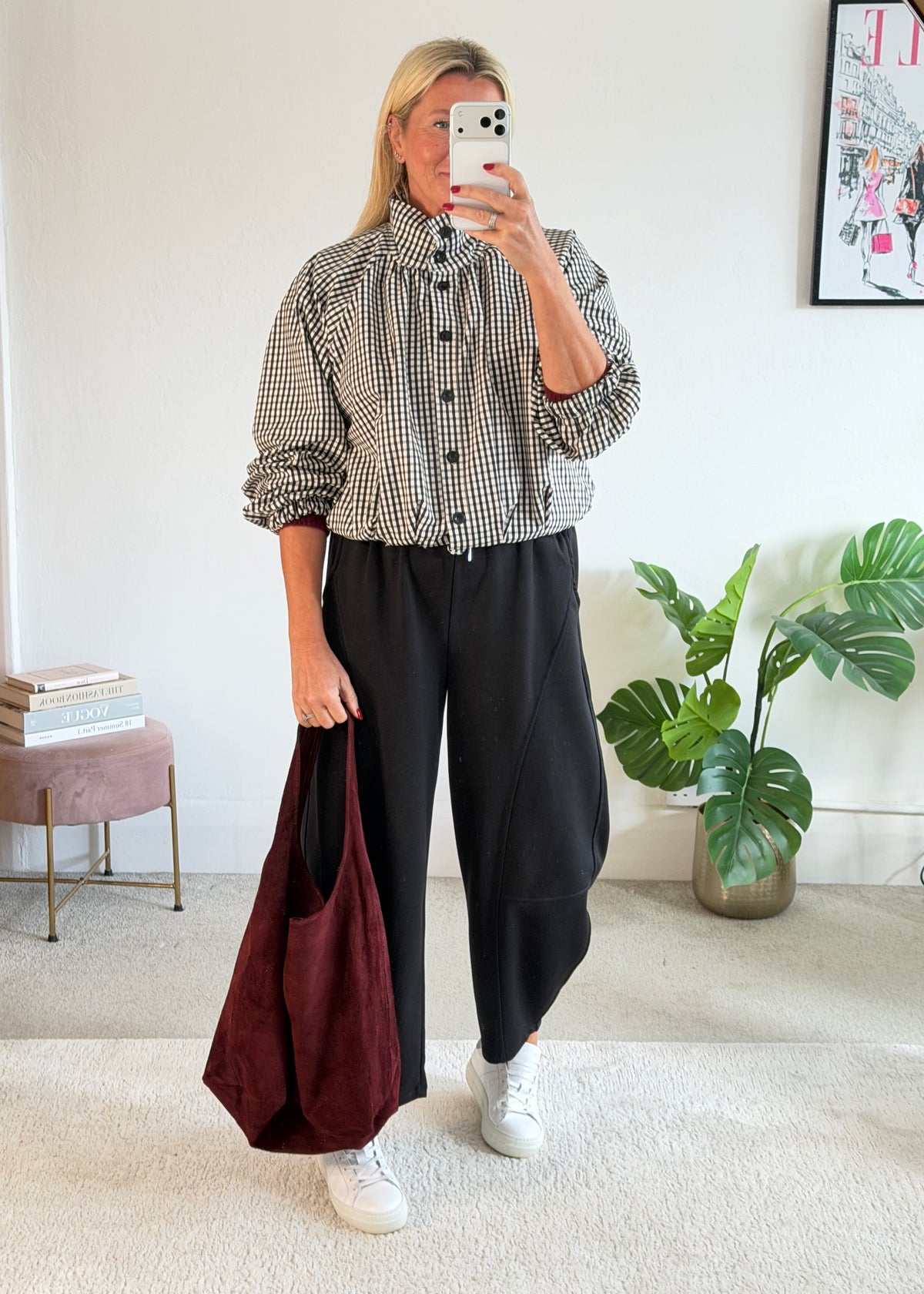 Black Barrel Joggers