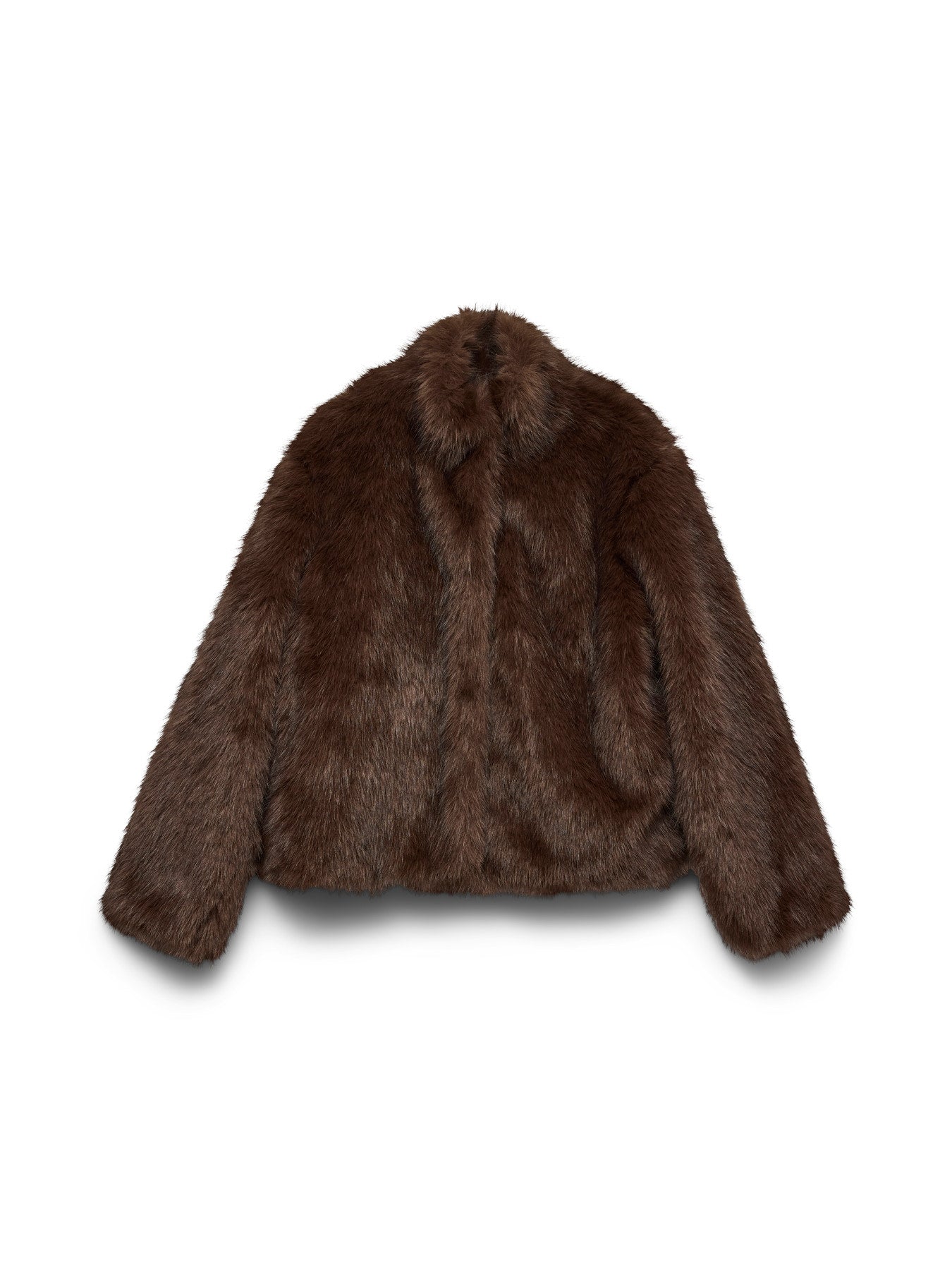 Chocolate Monroe Faux Fur Jacket