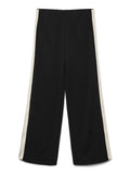 Berlin Black Panel Wide Leg Trousers