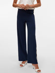 Berlin Black Panel Wide Leg Trousers