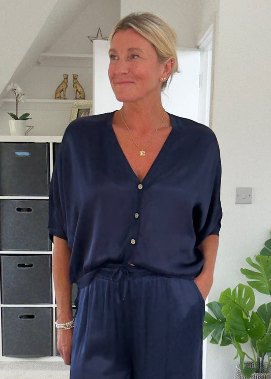 Giletta Navy Cardi/Jacket