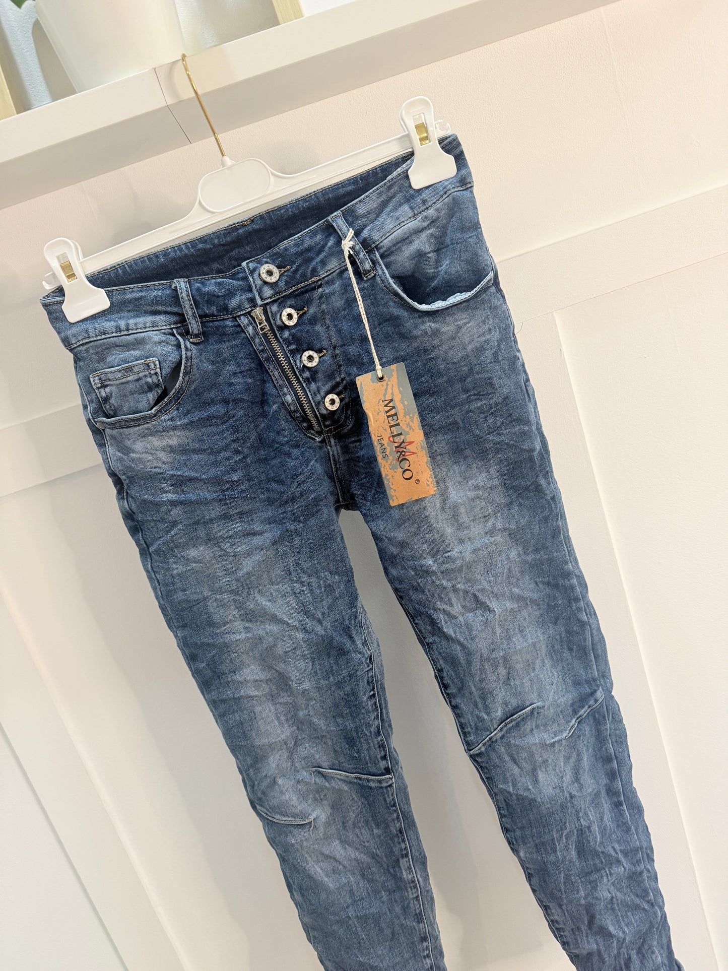 Melly & Co 4 Button Denim Jeans