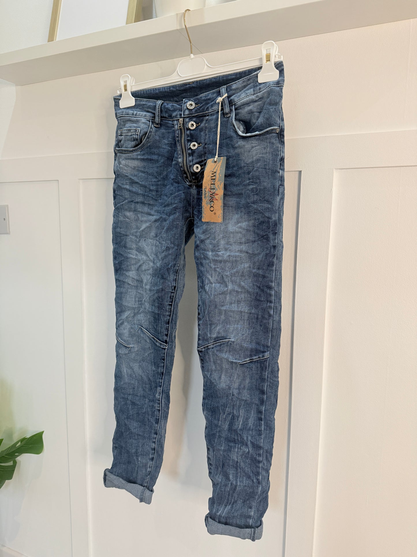 Melly & Co 4 Button Denim Jeans