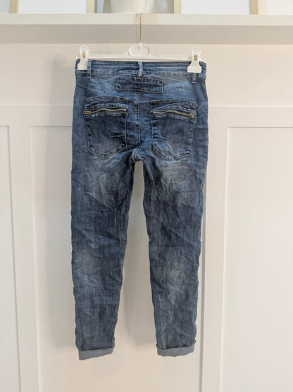 Melly & Co 4 Button Denim Jeans
