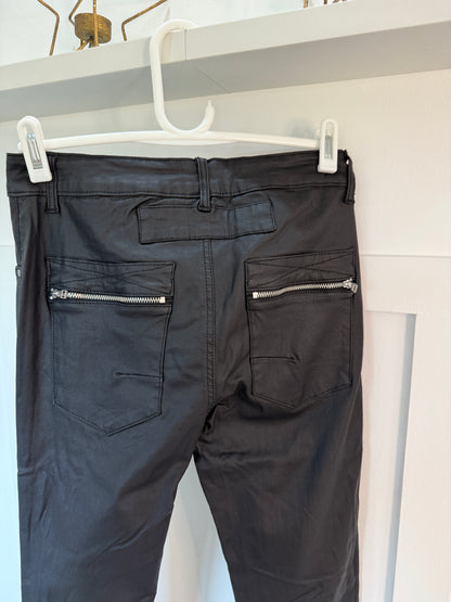 Black Melly & Co Pleather Jeans