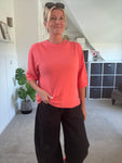 Coral Half Sleeve Jumper