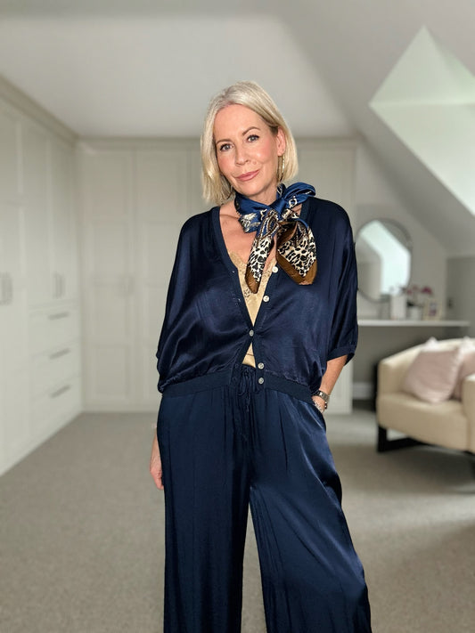 Giletta Navy Cardi/Jacket