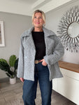 Grey Textured Jacket