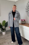 Grey Textured Jacket