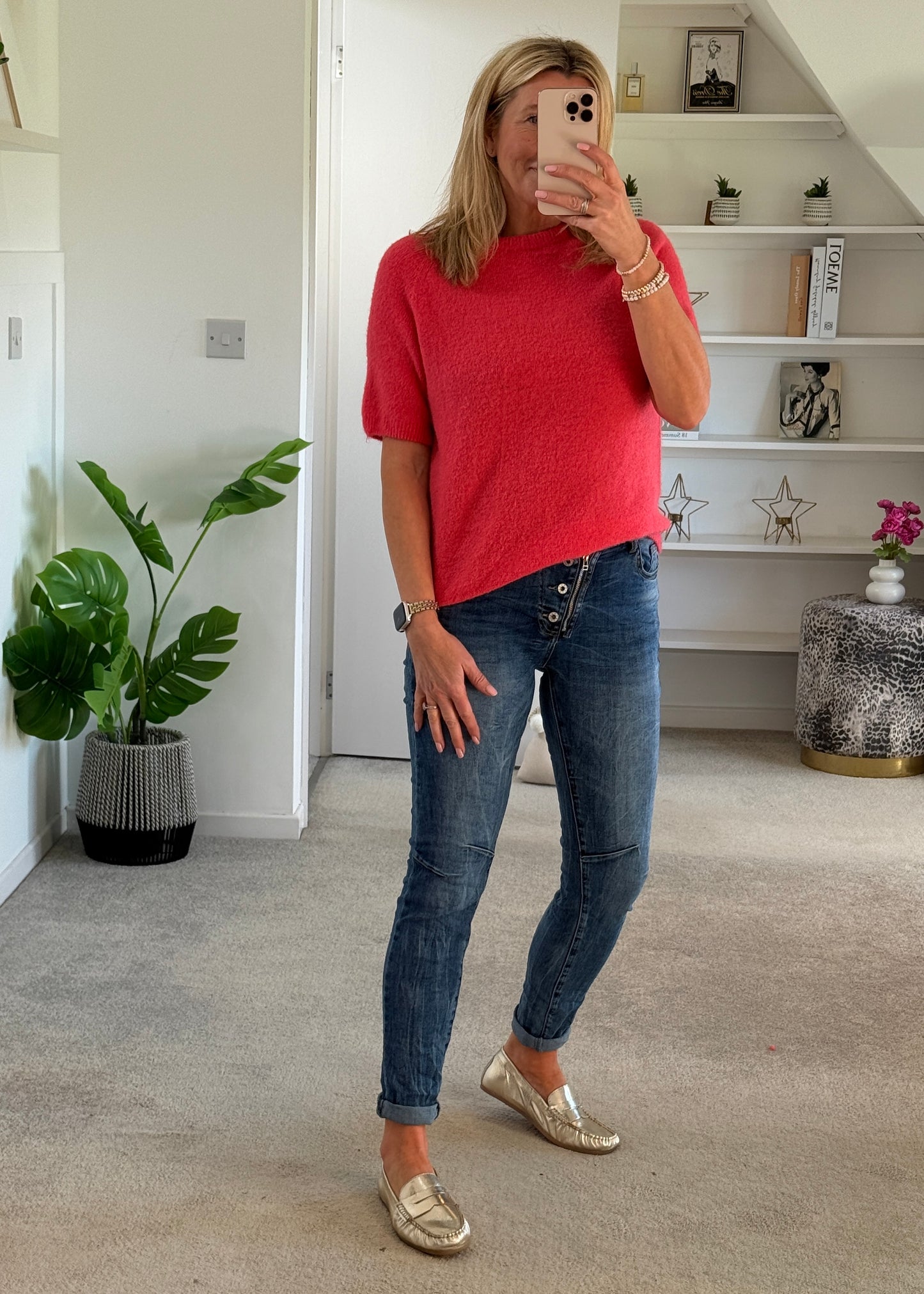 Melly & Co 4 Button Denim Jeans