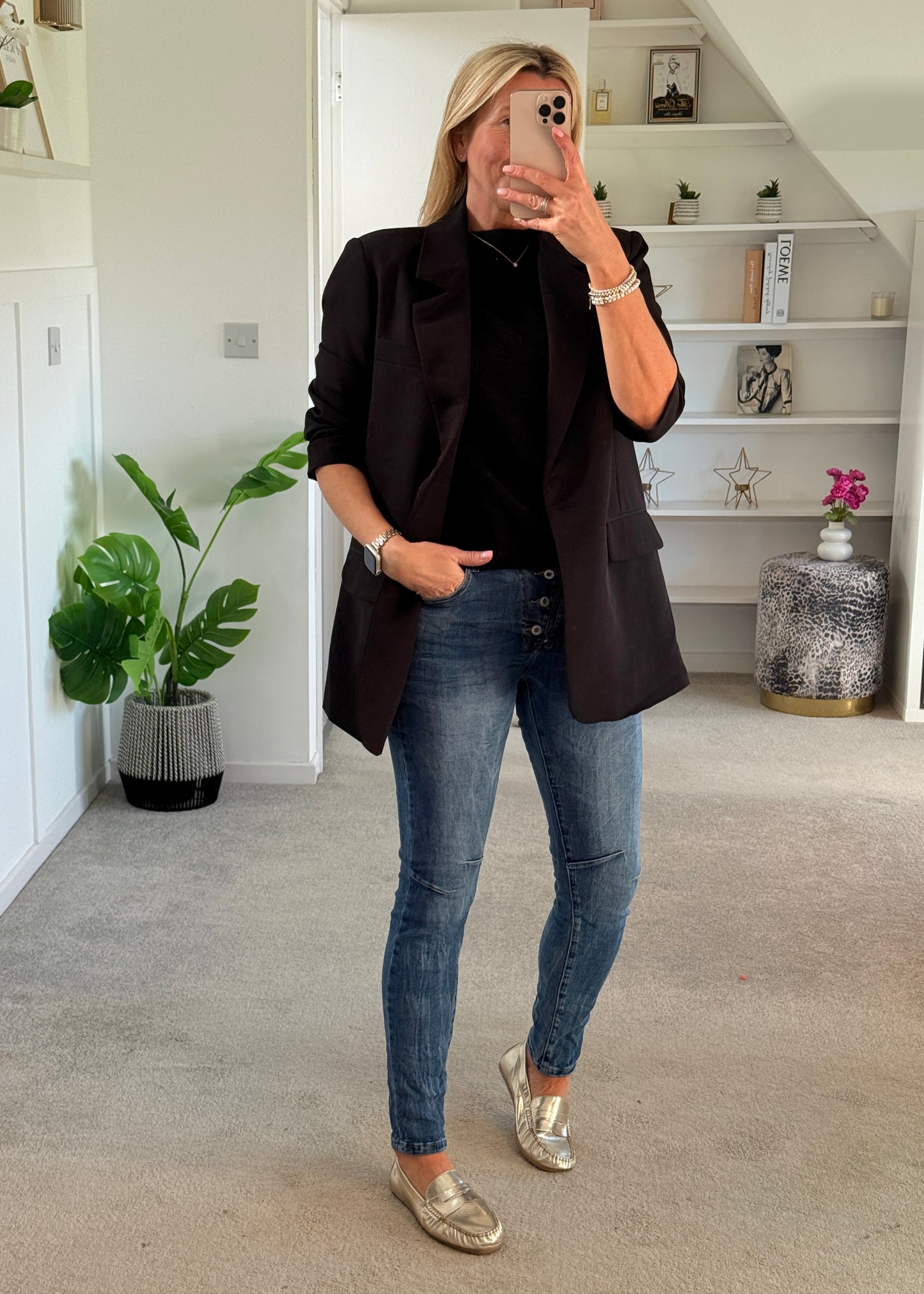 Melly & Co 4 Button Denim Jeans