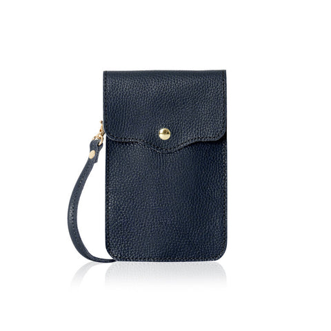 Navy Cross Body Phone Bag