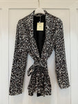 Helia Leopard Sequin Jacket