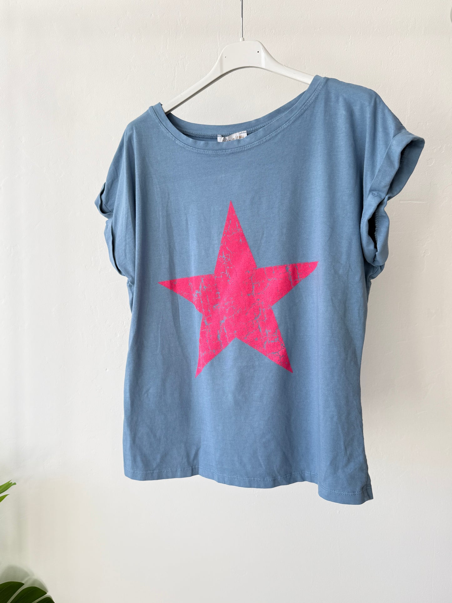 Navy/Blue Star T Shirt