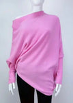 Asymmetric Batwing Jumper (Lots of Colours)