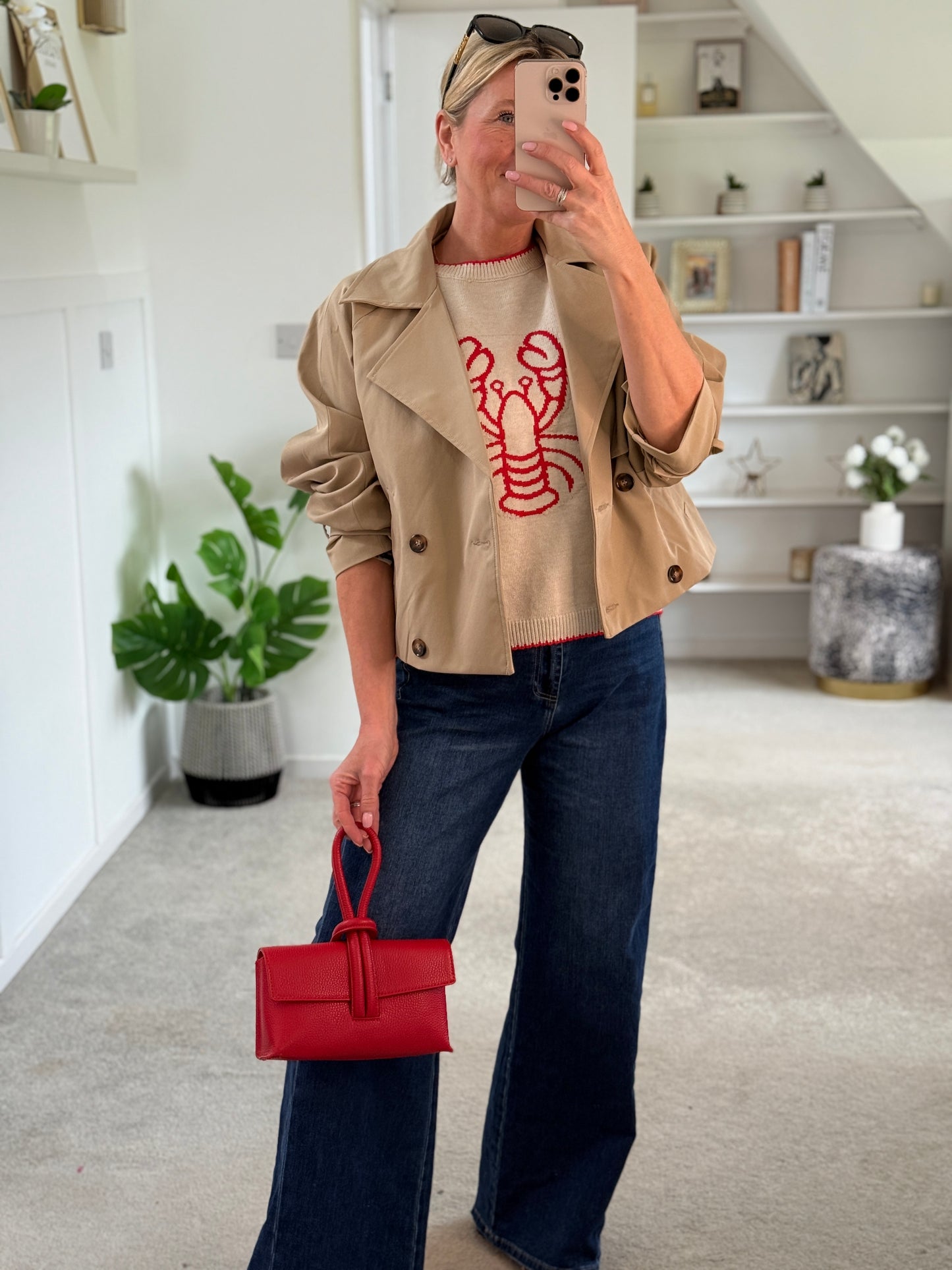 Stone Trench Style Jacket