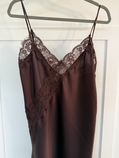 Asymmetric Satin/Lace Dress | 3 colours