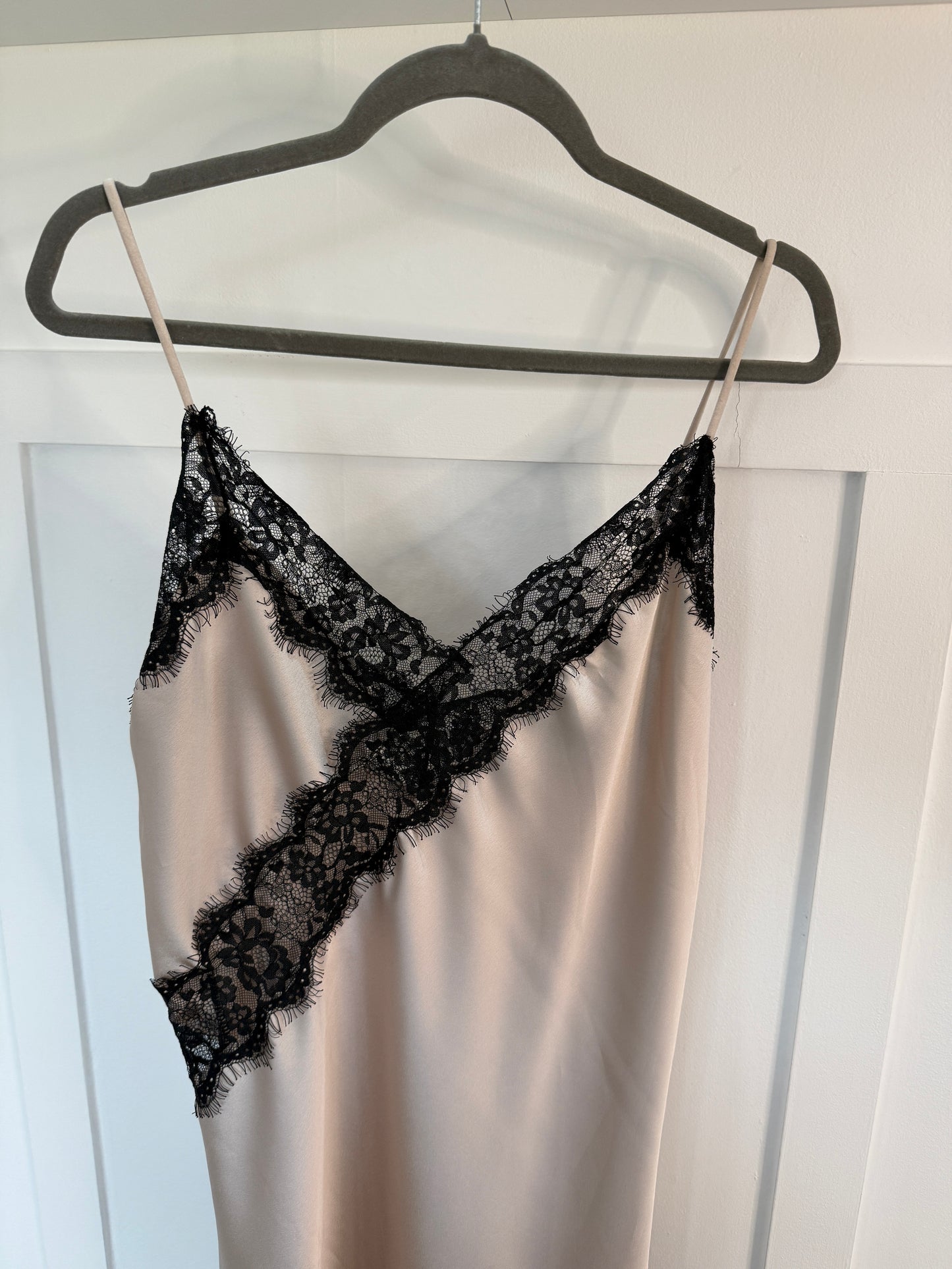 Asymmetric Satin/Lace Dress | 3 colours