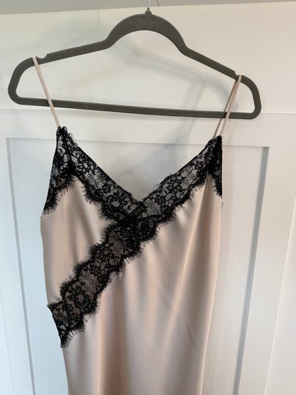 Asymmetric Satin/Lace Dress | 3 colours