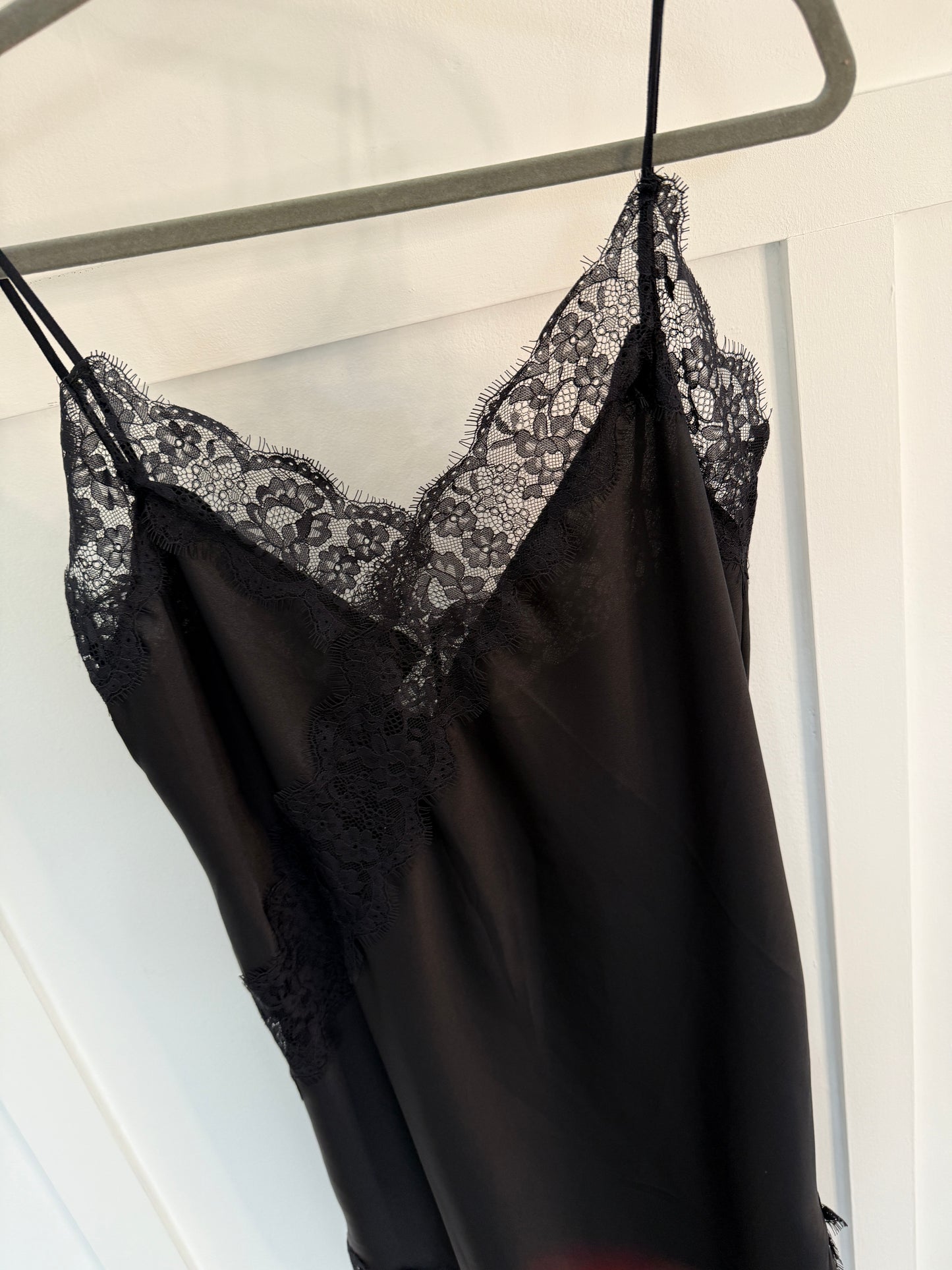 Asymmetric Satin/Lace Dress | 3 colours