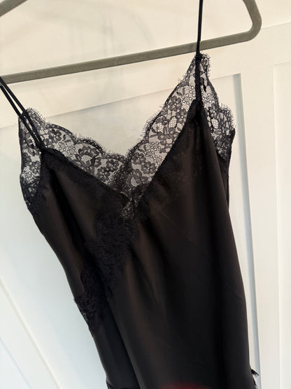 Asymmetric Satin/Lace Dress | 3 colours