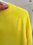 Bright Yellow Half Sleeve Soft Jumper