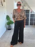 Giletta Leopard Print Cardi/Jacket