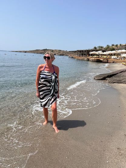 Black/White Bali Sarong