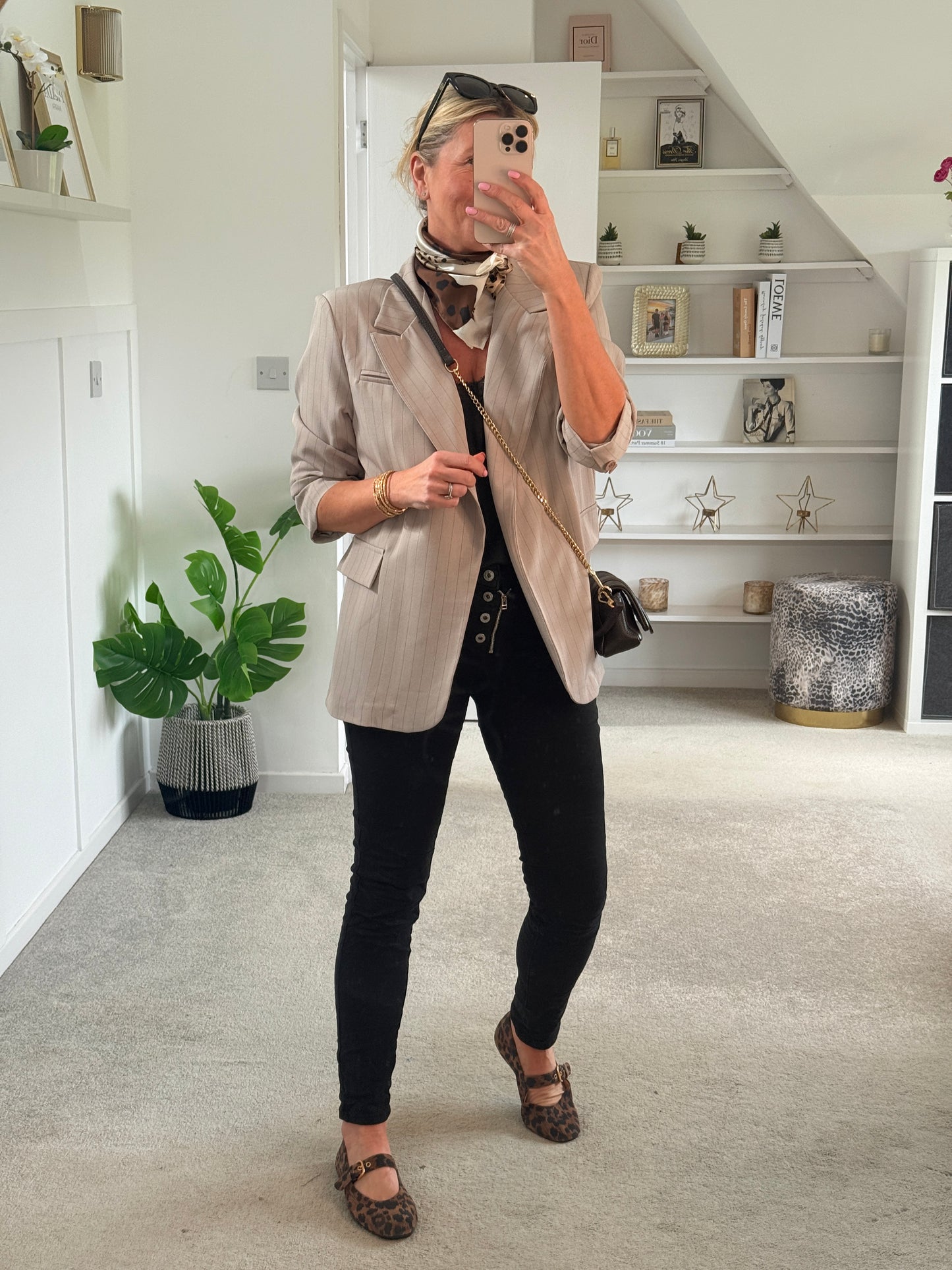 Melly & Co Black 4 Button Black Jeans